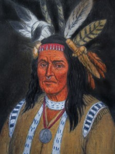 Shawnee Indian Chief Cornstalk 1720-1777 - Source: http://freepages.genealogy.rootsweb. ancestry.com/~fennast /Newell Mason.htm